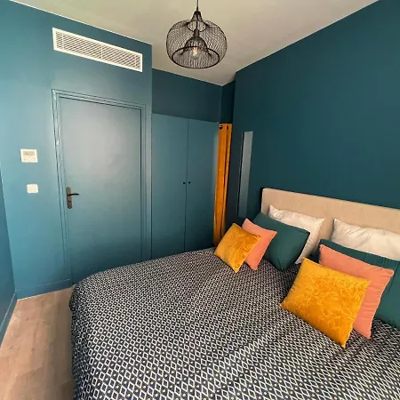 Relais Cocorico 2 Bedrooms With Ac, 2 Bathrooms, 8 Min Eiffel Tower شقة *